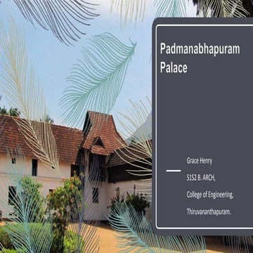 Padmanabhapuram palace (Also for Archies!)