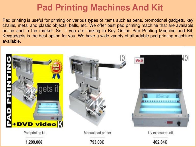 Pad Printing Equipment and Machine