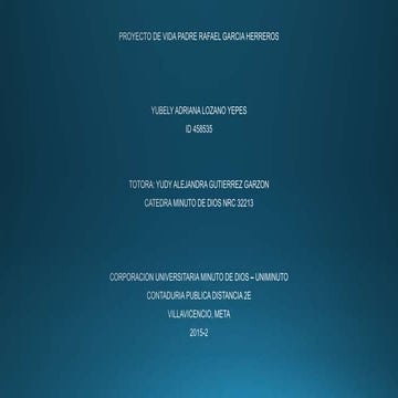 Padre rafael garcia herreros