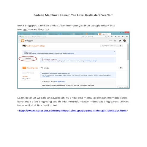 Paduan membuat Domain top level gratis dari Freenom