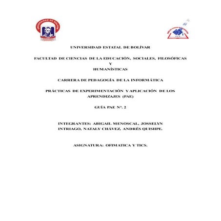 PRÁCTICAS DE EXPERIMENTACIÓN Y APLICACIÓN DE LOS APRENDIZAJES 