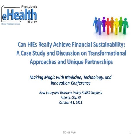 Can HIEs Really Achieve Financial Sustainability: A Case Study and Discussion...