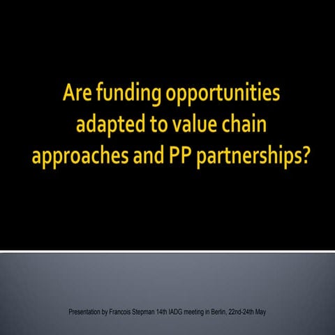 Paepard presentation pastoralism financing