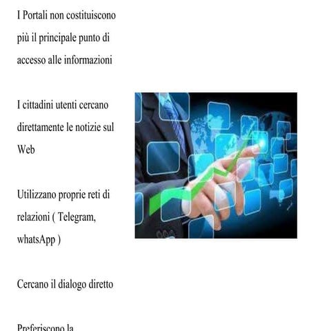 Informazione digitale e social media
