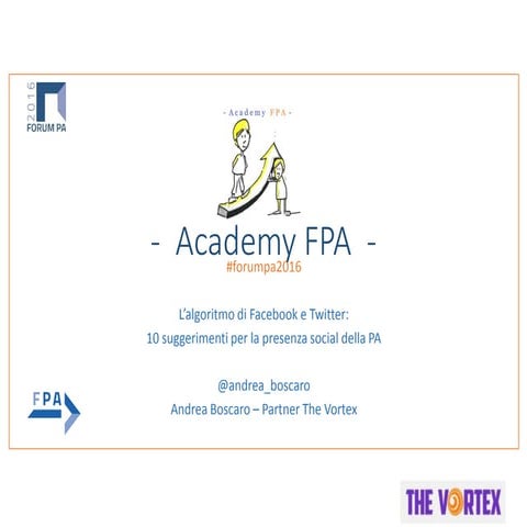 L'algoritmo di Facebook e Twitter per una social PA
