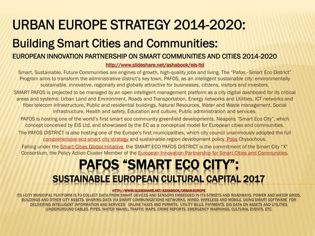 Pafos smart eco district