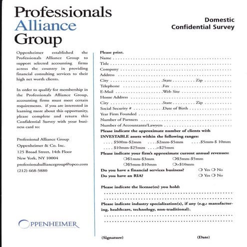 Professionals Alliance Group