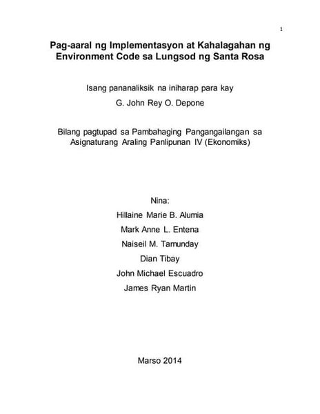 Research paper in filipino | PDF