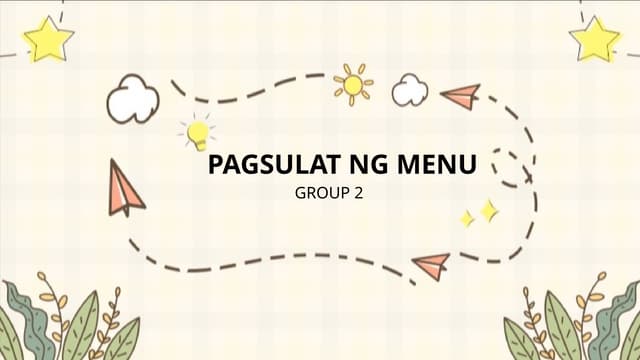 Piling Larang sa Filipino MENU NG PAGKAIN.pptx