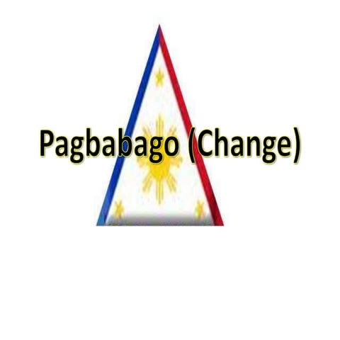 Pagbabago (change)
