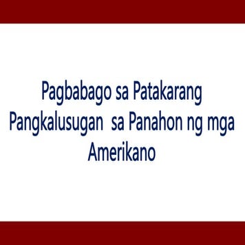 Pagbabago sa Kalusugan.pptx