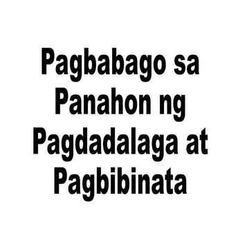 Pagbabago sa panahon ng