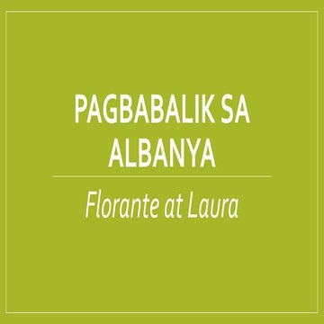 Pagbabalik sa albanya