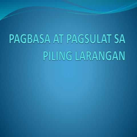 ADYENDA lesson in Filipino sa Piling Larang | PPTX