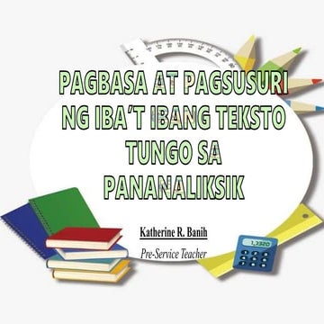PAGBASA AT PAGSUSURI NG IBA’T IBANG TEKSTO TUNGO-1.pptx