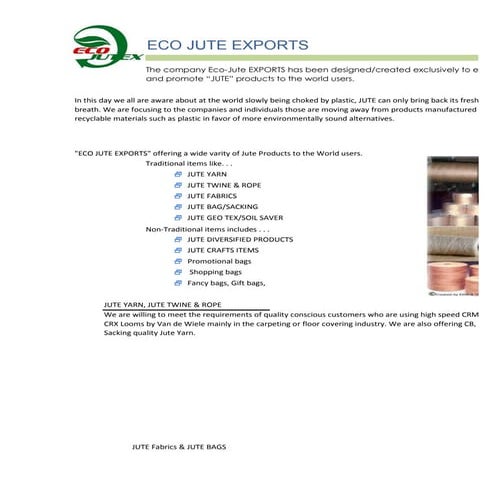 Page ecojute