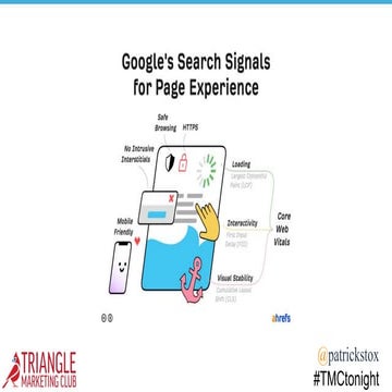 Page Experience Update TMC June 2021 Patrick Stox