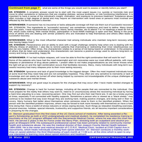 Page 20   winter issue of empowerment magazine