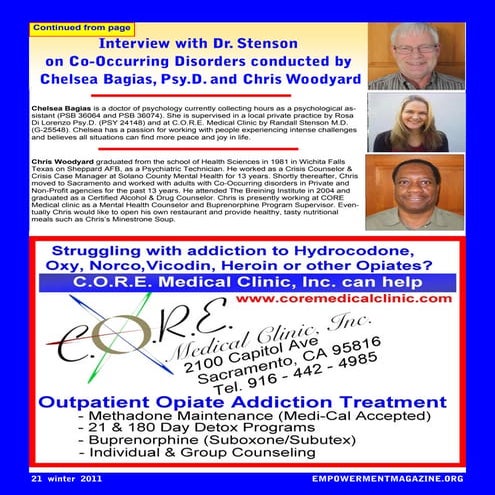 Page 21  winter issue of empowerment magazine