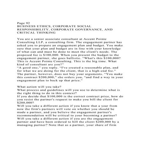 Page 92 BUSINESS ETHICS, CORPORATE SOCIAL RESPONSIBILITY, CORP.docx