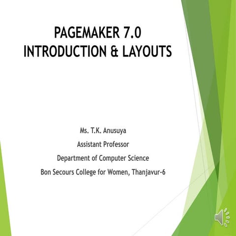 Pagemaker7.0 layout