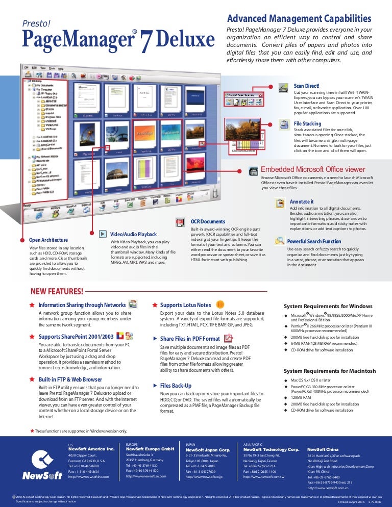 presto pagemaker presto pagemaker