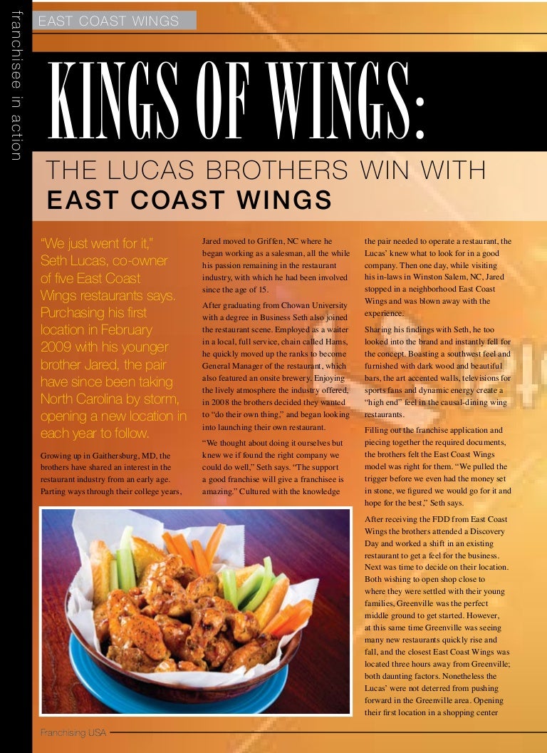 East Coast Wings