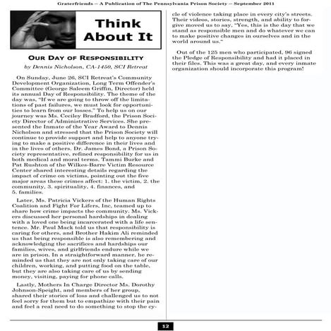 Day of Responsibility