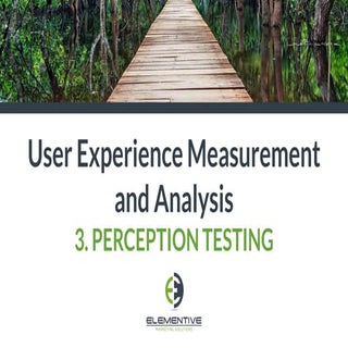 User Experience Measurement and Ana...