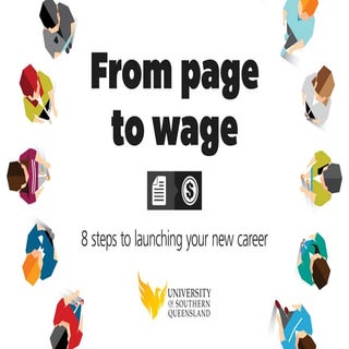 From page to wage: 8 steps to launc...
