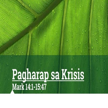 Pagharap sa Krisis 