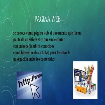 Pagina web
