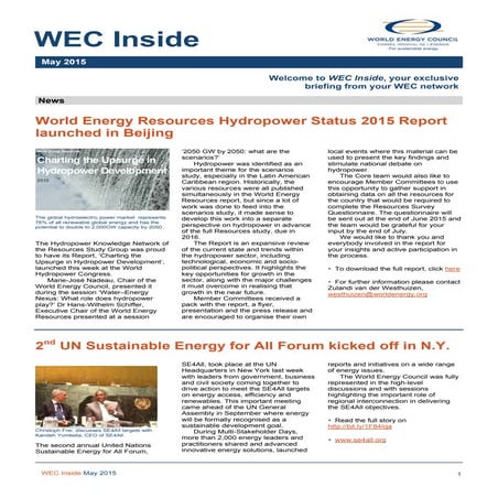 Anteprima WEC Inside - Maggio 2015