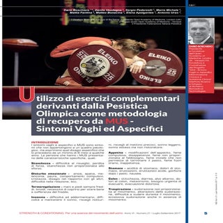 Pagine da Strength & Conditioning 21