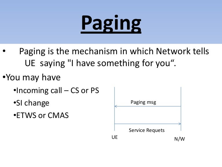 LTE paging.ppt