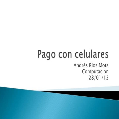 Pago con celulares