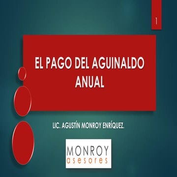 Cómo se calcula el aguinaldo | PDF