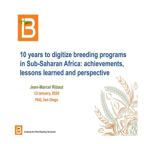 PAG XVIII - Achievements and lessons after 10 years of digitization in Sub-Sa...