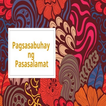 ANG PASASALAMAT - ESP 10.pptx