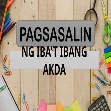 Pagsasalin ng Balita at Kasabihan.pptxcollege