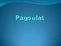 Pagsulat