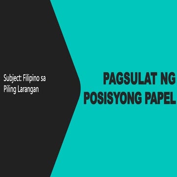 PAGSULAT-NG-POSISYONG-PAPEL. GRADE 12 2023