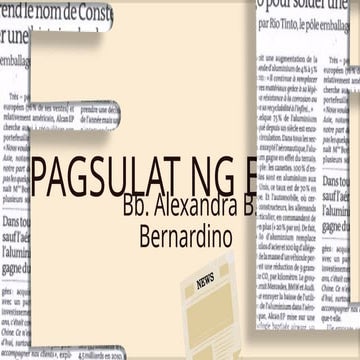 Pagsulat ng balita.pptx upang maging mah