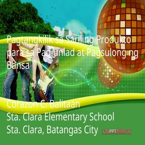 Pagtangkil  at pagsulong ng Bansa(1).ppt