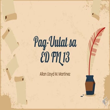 Pagtuturo ng Panitikan at Dula sa Filipino