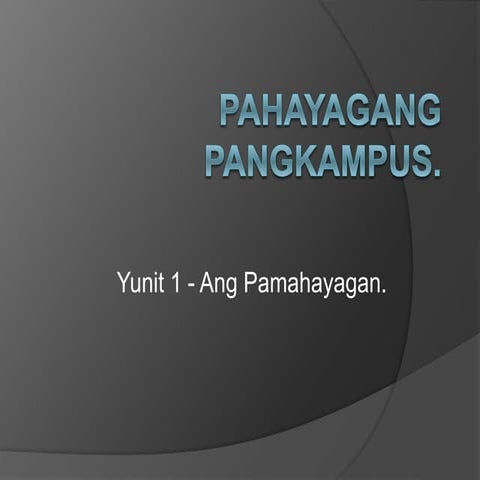 Panayam ppt | PPTX