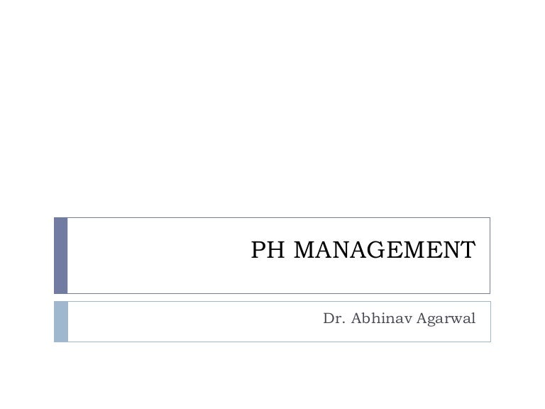 Pah management