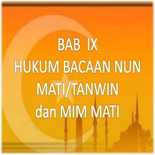 Pai (bab 9 hukum nun mati tanwin da...