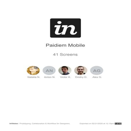 Paidiem Mobile Application