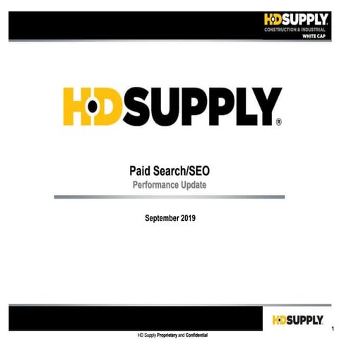 Paid Search Marketing & Analytics Report